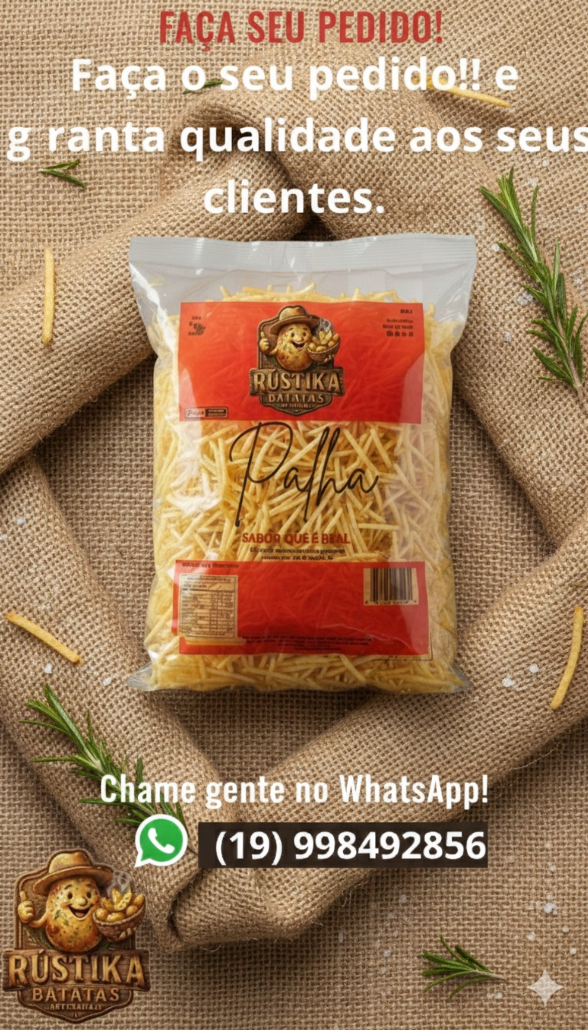 Batata Palha Tradicional 500g