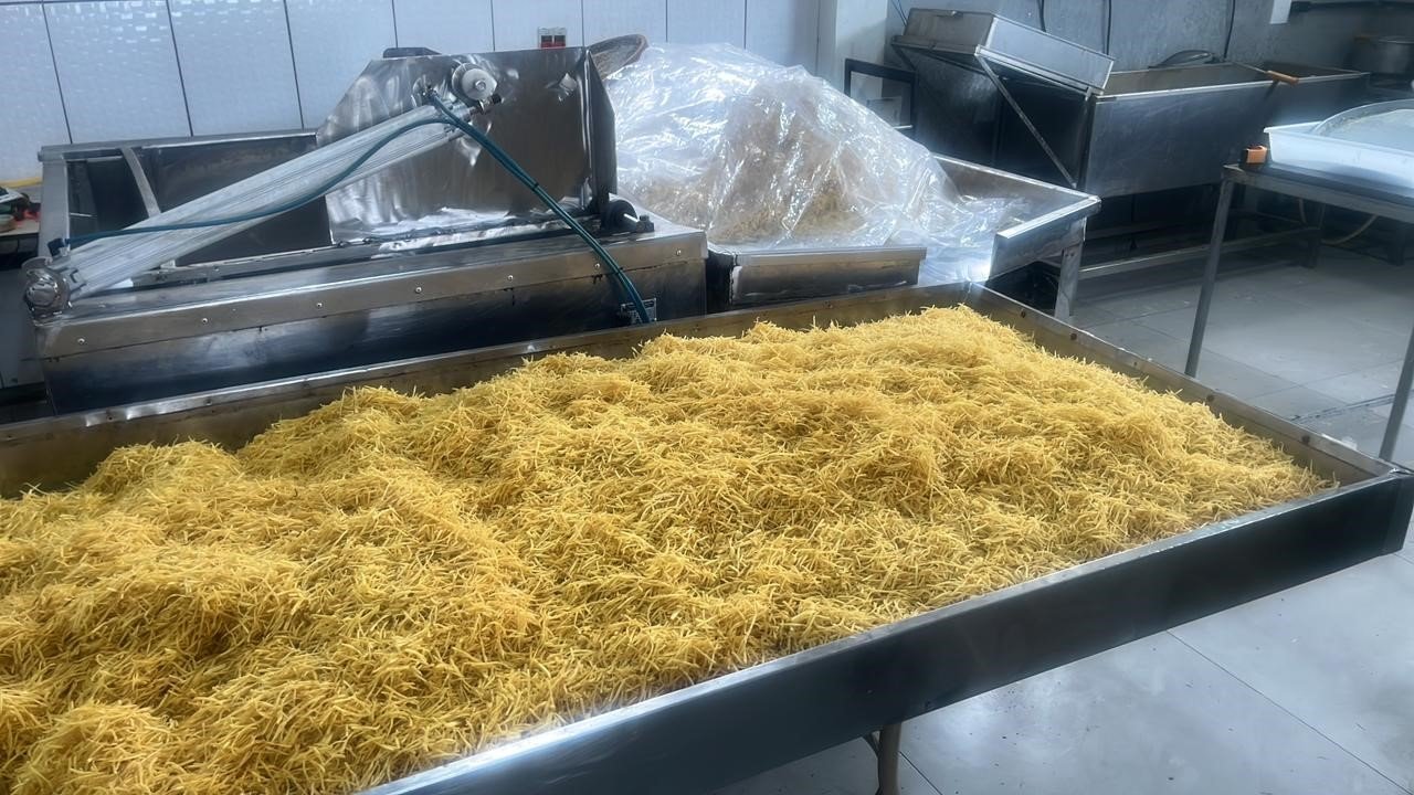 Produção de Batata Palha e Chips Rustika